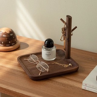 Mandyhome Ebony Sáng Tạo Chìa Khóa Lưu Trữ Lối Vào Trang Trí Kệ Để Bàn Chìa Khóa Sáng Tạo