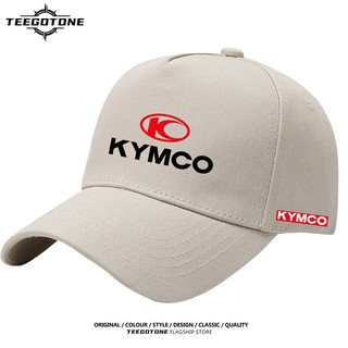 Mũ che nắng in logo điện KYMCO cho cả nam và nữ Mũ che nắng thấm mồ hôi cotton ngoài trời 0518