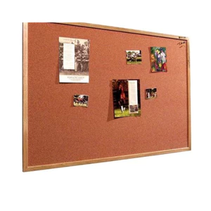 Bảng ghim bần ghi chú khung gỗ Lie treo tường 40x60cm ( tặng đinh ghim).