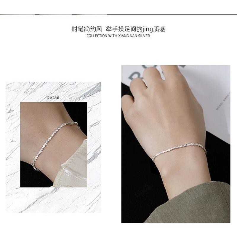 Vòng Tay Gypsophila Nữ Phiên Bản Hàn Quốc Đơn Giản Học Sinh Phong Cách Thoáng Mát Thiết Kế Niche Độc Đáo