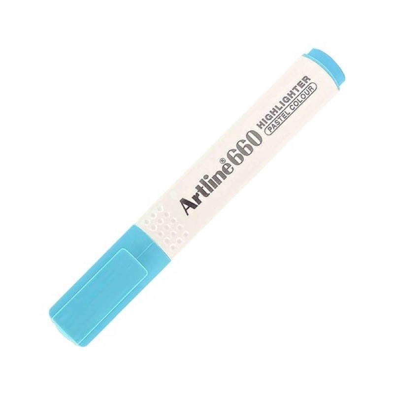 Bút dạ quang, bút nhớ dòng, bút high light bộ màu Pastel Artline Nhật Bản EK-660.
