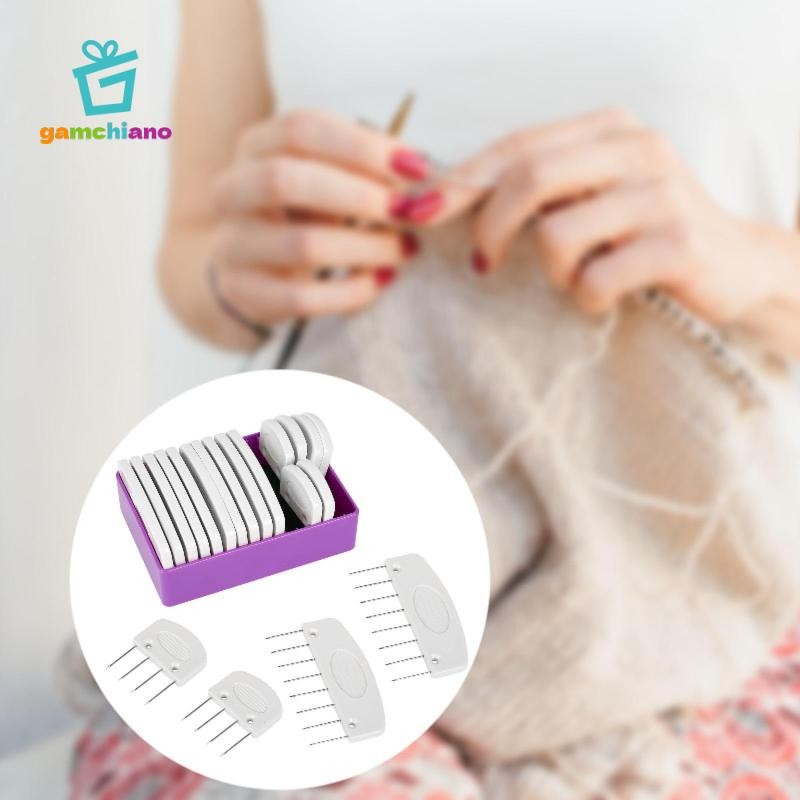 20x Đan Pin Kit Đan Notions Chống Rỉ Sét Dễ Sử Dụng Phụ Kiện May Vá Cho Ren Hộ Gia Đình Dự Án Handmade