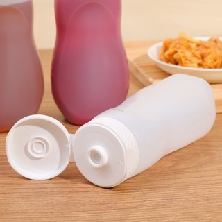 Chai Bóp Nước Sốt - Hộp Đựng Salad Chống Rò Rỉ - Hộp Gia Vị Sốt Cà Chua Nhà Bếp Có Nắp