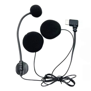 Exhila 1 Bộ Tai Nghe Loại C Micro 32Ω Loa Xe Máy Tai Nghe Tai Nghe Mic