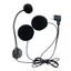 Exhila 1 Bộ Tai Nghe Loại C Micro 32Ω Loa Xe Máy Tai Nghe Tai Nghe Mic