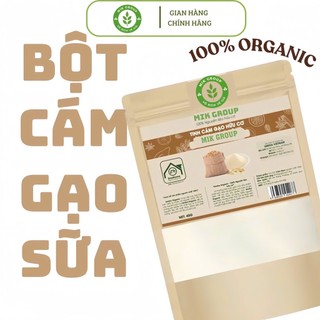 Bột Cám Gạo Sữa  đắp mặt hữu cơ nguyên chất _ 50G