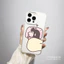 ibumpers Ốp Lưng iPhone Dễ Thương Shin Chan Họa Tiết Cặp Đôi Ốp Điện Thoại Trong Suốt Mờ Chống Bẩn Chống Vây Cho iPhone 16 15 14 12 13 11 Pro Max IP 7 8 Plus X Xs XR Xs Max
