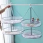 Giá phơi áo len trẻ em DAYBREAK, Giỏ máy sấy quần áo lưới 1 / 2 lớp, di động có thể gập lại mềm mại có móc treo tất sấy khô cho gia đình