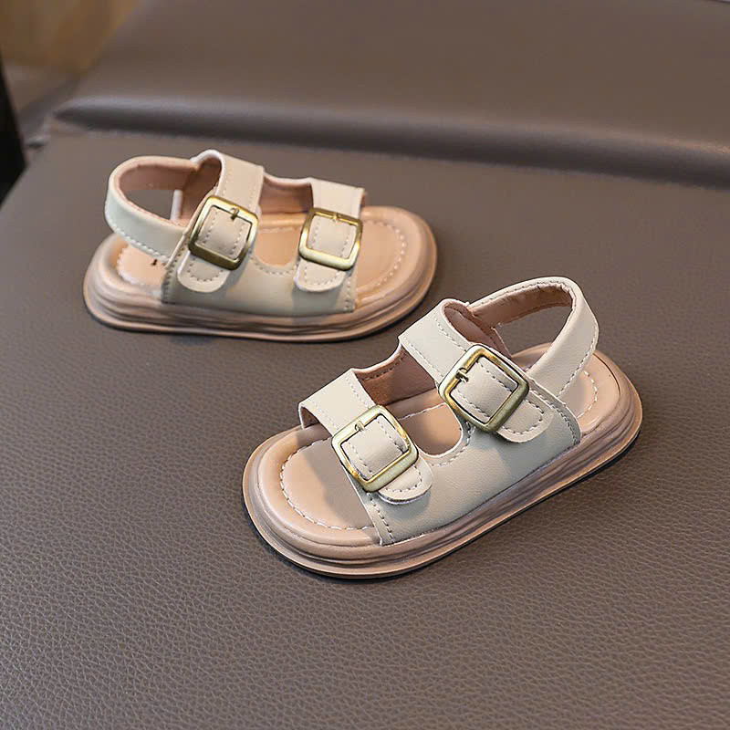 ( hàng sẵn ) sandal cho bé trai dép quai hậu cho bé gái 2 quai êm chân cho bé từ 6m chống trượt 2810 ( ảnh thật )