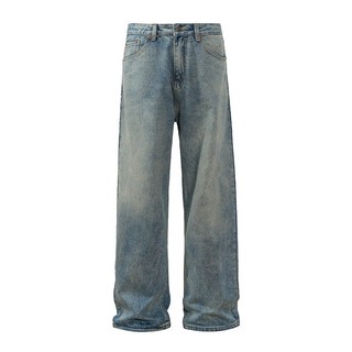 Quần Denim dáng rộng mới 2025 dành cho nam Quần jean hợp thời trang thông thường