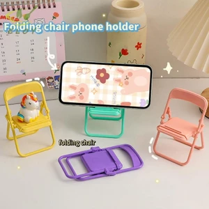 Hình Ghế Đế Điện Thoại Di Động Di Động Dễ Thương Có Thể Điều Chỉnh Ghế Gấp Lười Giá Đỡ VN