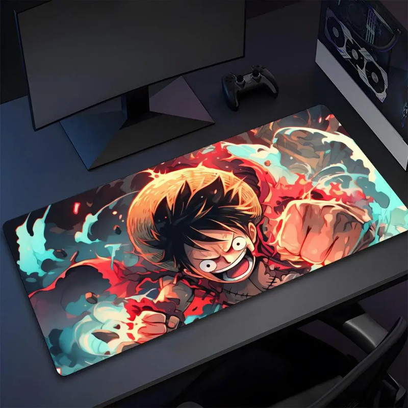 One Piece Anime Luffy Miếng Lót Chuột Cao Su Tự Nhiên Chất Lượng Cao Chuyên Nghiệp Có Thể Giặt Được Laptop Và Máy Tính Miếng Lót Chuột