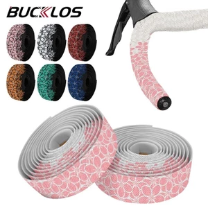 BUCKLOS Xe Đạp Đường Bộ Thanh Băng Chống Rung PU + EVA Xe Đạp Tay Lái Băng Thoải Mái Chống Trơn Trượt Dây Đeo Xe Đạp Phụ Kiện Đi Xe Đạp