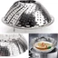 Vỉ Hấp Inox Dày 3 Chân Size 24cm – Dùng Hấp Đồ Ăn, Đồ Xôi, Kèm Hộp Đựng