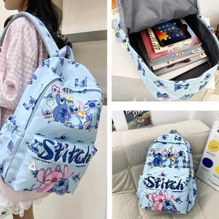 GC2 Stitch Ba Lô Dành Cho Học Sinh Dung Tích Lớn In Nhẹ Thời Trang Nữ Học CG2
