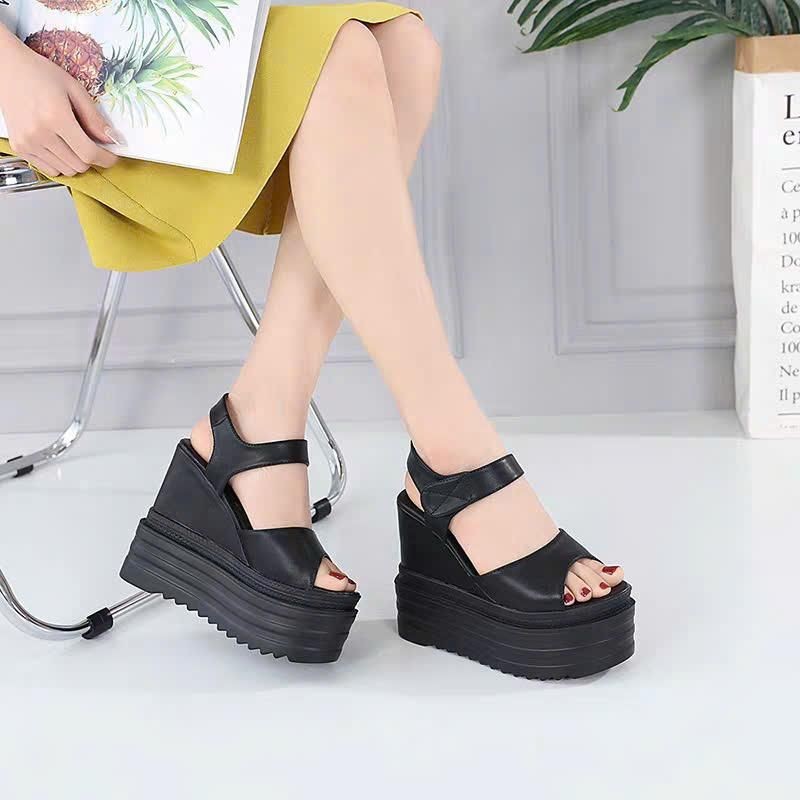 GIÀY SANDAL ĐẾ XUỒNG QUAI BẢNG 12P XXA TT VV IINN