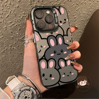 Vỏ Thỏ Hoạt Hình Cho Xiaomi 15 Pro 14T Pro 14 13 13T 12 12T 12S 12X Mi 11 Pro Ultra 10 Lite 10s Civi 4 Pro Vỏ Điện Thoại Dễ Thương Bảo Vệ Ống Kính Ốp Lưng Mềm Chống Sốc