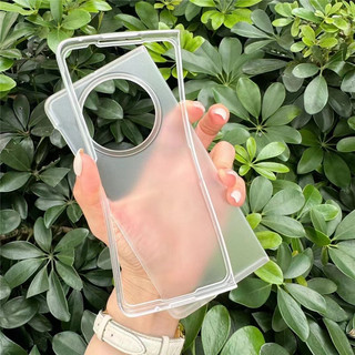 Ốp điện thoại trong suốt, trong suốt, mờ, xám, gập công sở cho Huawei Mate X3 X5 matex5 mateX3 Universal