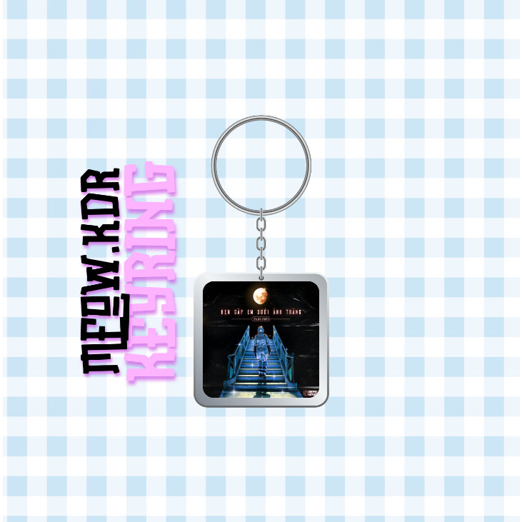 Móc khoá nhựa/Keyring ca sĩ Hiếu Thứ Hai/ HIEUTHUHAI(Đọc mô tả để biết thêm thông tin)