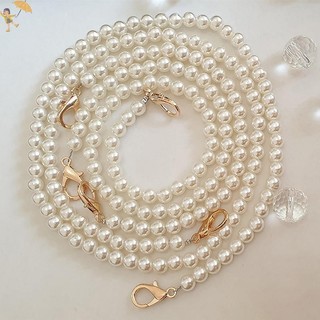 [Gou] Túi ngọc trai chống thất lạc có thể tháo rời Dây đeo Túi xách đa năng Tay cầm DIY Ví thay thế Túi chuỗi đính cườm dài Phụ kiện VN