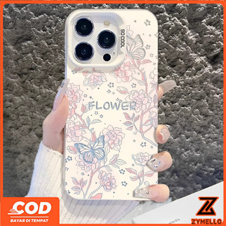 Ốp Lưng Cho OPPO Reno 15F Reno 14F Reno 13F Reno12 F Reno 12 Reno11 F 5G Reno 10 Pro Reno 8T Reno 8Z Reno 7Z Reno 8 Hoa Bướm Dây Chống Sốc TPU P