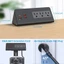 Dải nguồn gắn cạnh bàn làm việc Star với cổng sạc nhanh USB C và ổ cắm 3AC để sử dụng ký túc xá khách sạn văn phòng