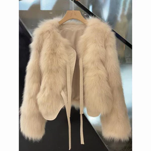 Mùa Đông 2023 Phong Cách Mới Influencer Giả Lông Cáo Phù Hợp Với Mỏng Hơn Nhìn Lông Nữ Áo Khoác Ngắn Nhẹ Sang Trọng Trẻ Phong Cách Thời Trang V250220018