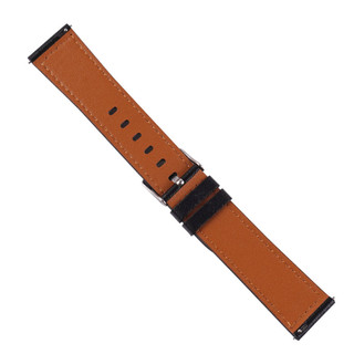 Dây đeo đồng hồ bằng da siêu mỏng 20mm 22mm Phát hành nhanh Dây đeo đồng hồ bằng da PU mờ cho đồng hồ cơ thạch anh Vòng tay màu nâu đen Vòng đeo tay kinh doanh cổ điển Dây đeo đồng hồ nam nữ