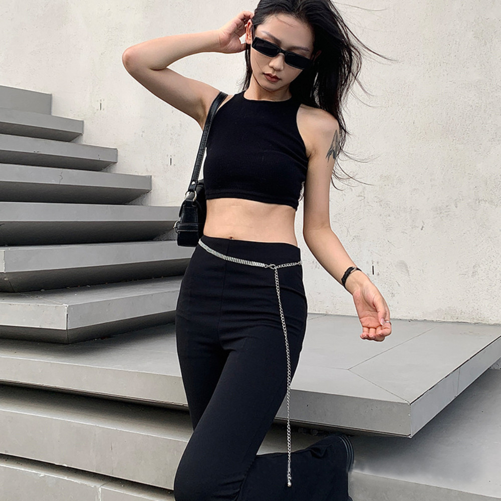 Dây thắt lưng MERIGGIARE, Dây thắt lưng kim cương giả sáng bóng, Dây thắt lưng mỏng có thể điều chỉnh bằng kim loại thanh lịch dành cho nữ Áo khoác