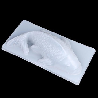 [Gazi1] 1 Khuôn Làm Bánh Silicon Cá Chép Koi Sáng Tạo 3D Xà Phòng Làm Khuôn DIY Dụng Cụ Nướng Bánh Boutique
