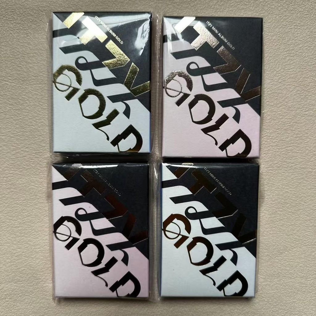 ITZY [GOLD] Album ĐẦY ĐỦ thứ 2 NEMO Ver / Thẻ QR + 11 Thẻ + Hướng dẫn sử dụng + Poster + QUÀ TẶNG