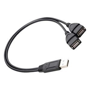 Cáp chia USB Niki USB2 0 Nam đến 2 Cổng Nữ Cáp mở rộng nhiều cổng USB để truyền dữ liệu Sạc điện