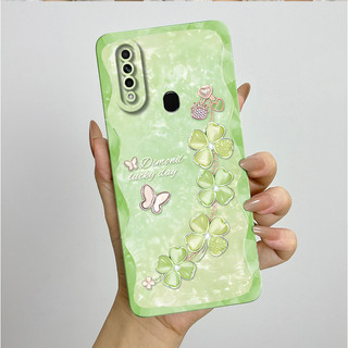 Dành Cho OPPO A31 2020 Ốp Lưng CPH2015 Thẩm Mỹ Hoa Bướm Đẹp Chống Sốc Silicon Mềm TPU Bảo Vệ Toàn Diện Vỏ Điện Thoại Cho OPPOA31 A8 2019 Vỏ