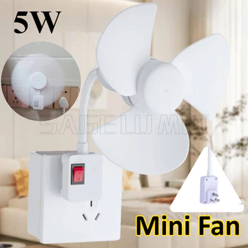 Ổ Cắm Bàn Quạt Mini Quạt 5W Trần Trần Trần Phòng Ngủ Trong Nhà Bếp Ký Túc Xá Phòng Khách Học Đèn Chùm Quạt Làm Mát