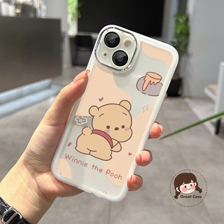Ốp Điện Thoại Winnie The Pooh Dễ Thương Trong Suốt Cho Honor X9C Smart X9B X9A X9 X8B X8A X8 X7C X7B X7A X7 X6A X6B X6 X6S X5B X5 Plus 9X Pro 4G 5G Vỏ Pachacco Cặp Đôi Vỏ Mềm Chống Rơi