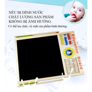 Bảng Học EDU Thông Minh Ghép Số Và Chữ 2 Mặt Bằng Nam Châm  Bảng Ghép Nam Châm 2 Măt Giúp Bé Phát TriểnTrí Tuệ GO68