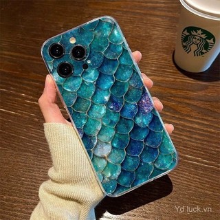 Ốp điện thoại chống sốc hình vảy cá mơ mộng thời trang giá trị cao bán chạy tương thích với iPhone 11 Pro Max 16 15 Pro 14 Plus 13 Pro 12 Pro Max 16 Pro 15 14 13 12 Pro 11 XS 8 Plus, chống bụi bẩn, chống sốc, chống mồ hôi, chống va đập