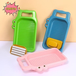 [PNPIA] Washboard Hộ Gia Đình Hoạt Hình Con Lăn Cá Sấu Ký Túc Xá Rửa Tay Quần Lót Đa Năng Chống Trơn Trượt Bàn Giặt Boutique