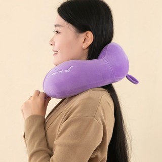 Gối Cổ Chữ U Cao Su Non, Chống Mỏi Vai Gáy, Dành Cho Dân Văn Phòng, Lái Xe và Du Lịch