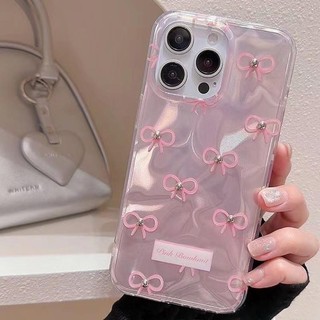 Ốp lưng ngọc trai 3D nơ Laser hợp thời trang cho Honor 400 Smart X9D X7D X6C 400 Lite X8C 4G Girl Flash Vỏ điện thoại