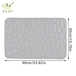 [ELOY] Thảm lót chân thấm nước chống trượt dập nổi đá cuội, dùng cho phòng tắm VN