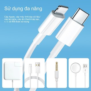Bộ bảo vệ dây sạc 1.4m bảo vệ dây tai nghe dây dữ liệu phù hợp cho cáp sạc điện thoại và tai nghe