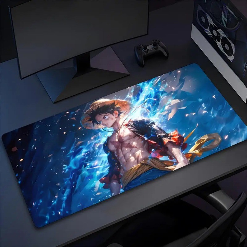 One Piece Anime Luffy Miếng Lót Chuột Cao Su Tự Nhiên Chất Lượng Cao Chuyên Nghiệp Có Thể Giặt Được Laptop Và Máy Tính Miếng Lót Chuột