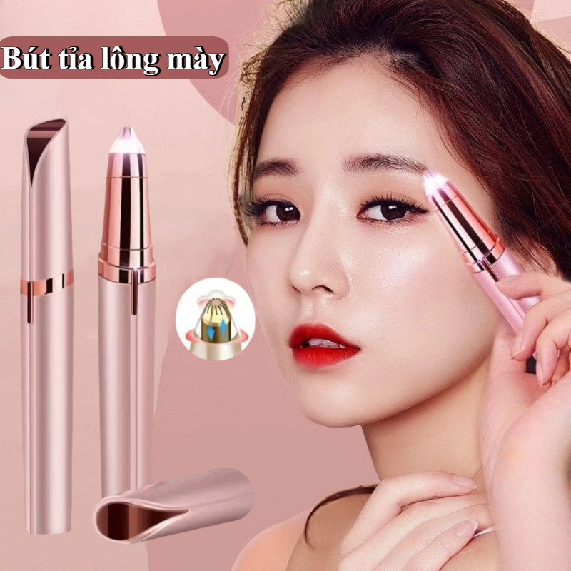 Bút tỉa lông mày cao cấp thiết kế nhỏ gọn,Máy Tỉa lông mày đa năng tiện lợi dễ dàng sử dụng dành
