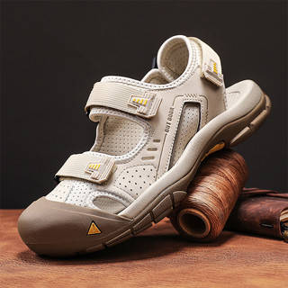 Giày sandal nam có sẵn, giày sandal nam thời trang, thoải mái, trẻ trung, giày lái xe chống nước, giày bãi biển, giày sandal đa năng cho nam