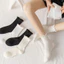 YB1 Nữ Kem Cotton Xù Còng Tất Siêu Mềm Mùa Đông Thường Ngày Mặc Ấm Áp Phong Cách Thiết Kế Hàng Ngày BY1