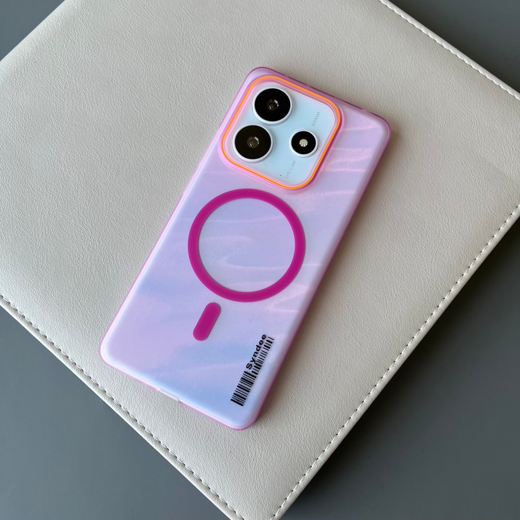 Ốp điện thoại nhựa PC cứng siêu mỏng Candy Pink Matte cho Redmi 15 15C Note 14 PRO 4G Note 13 12 PRO PLUS 13C 14C K70 4G 5G NOTE14 Vỏ nhựa chống sốc