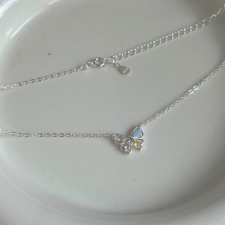 Vòng Cổ Màu Bướm Zircon Vòng Cổ Nữ Phong Cách Hàn Quốc Ánh Sáng Sang Trọng Tinh Tế Xương Đòn Dây Chuyền Phù Hợp Với Học Sinh Trang Sức Quà Tặng Cho Bạn Gái