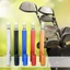 Treeling Di Động Câu Lạc Bộ Golf Rãnh Mài Thép Không Gỉ Câu Lạc Bộ Golf Rãnh Bụi Để Cải Thiện Lưng