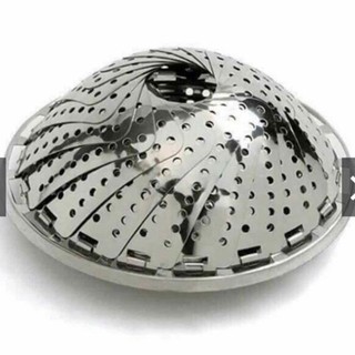 [Giá Xưởng] Vỉ Hấp Inox Dày 3 Chân Size 24cm – Dùng Hấp Đồ Ăn, Đồ Xôi, Kèm Hộp Đựng